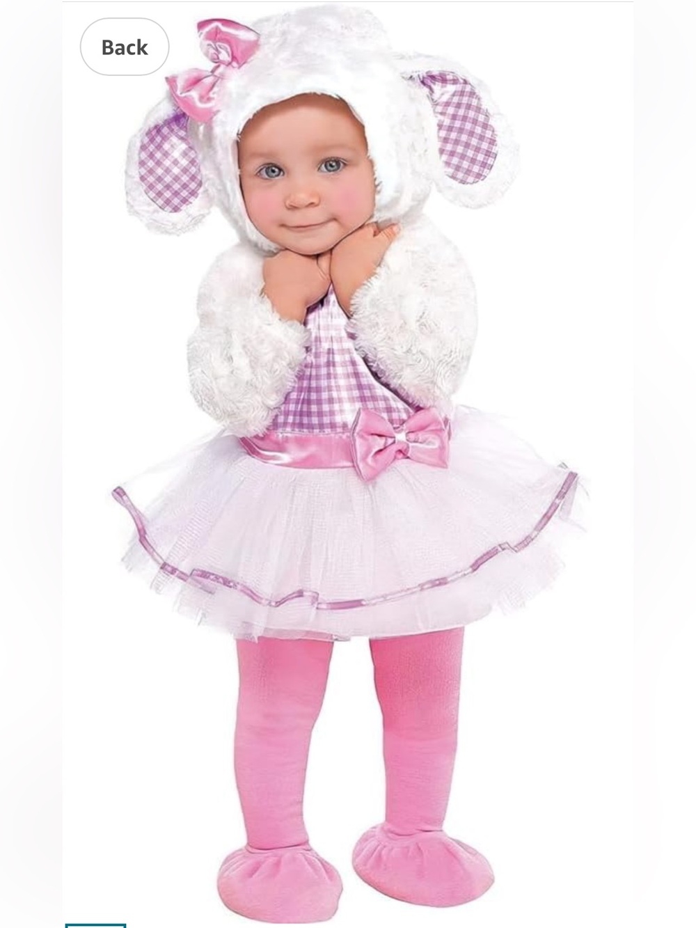 Halloween Baby Little Lamb Costume - 12-24 Months